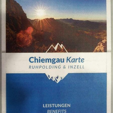 Alpina Inzell 108 - Chiemgau Daire Dış mekan fotoğraf